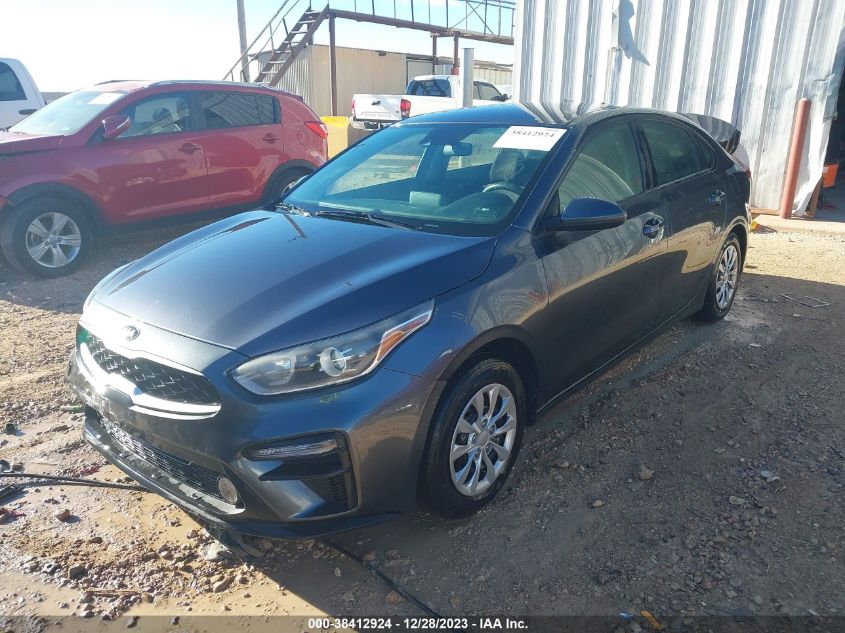 2020 Kia Forte Fe VIN: 3KPF24AD7LE207137 Lot: 38412924