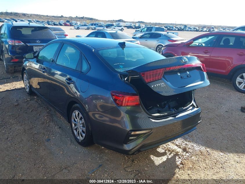 2020 Kia Forte Fe VIN: 3KPF24AD7LE207137 Lot: 38412924