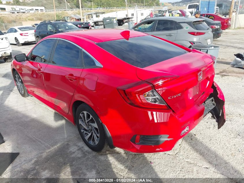 2HGFC2F79HH535645 2017 Honda Civic Ex