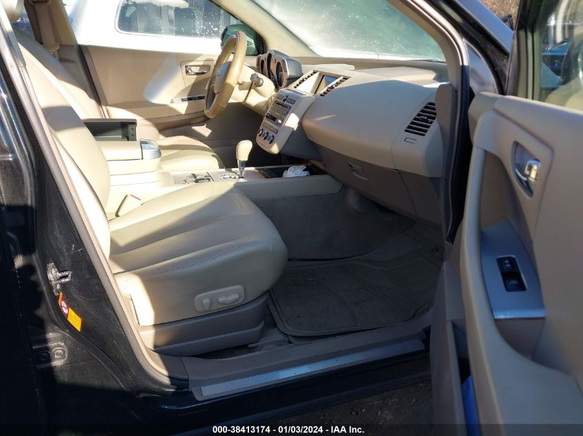 JN8AZ08W67W639661 2007 Nissan Murano Sl