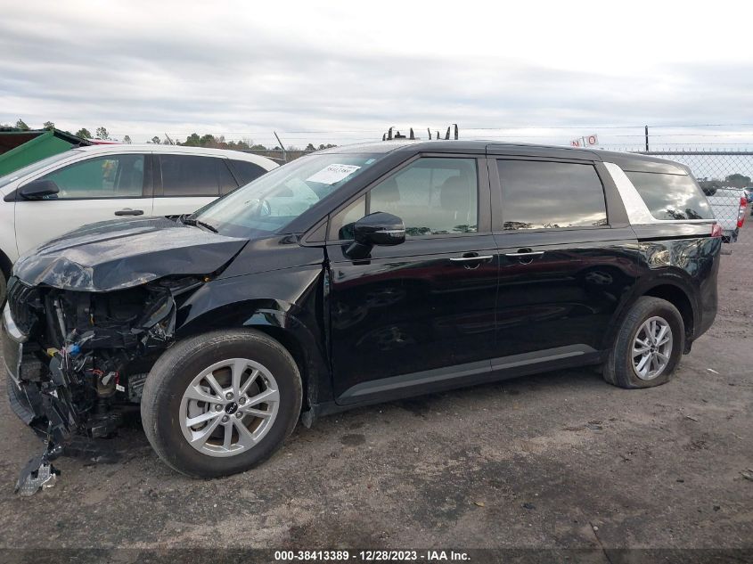 2023 Kia Carnival Mpv Lx Seat Package VIN: KNDNB4H32P6260722 Lot: 38413389