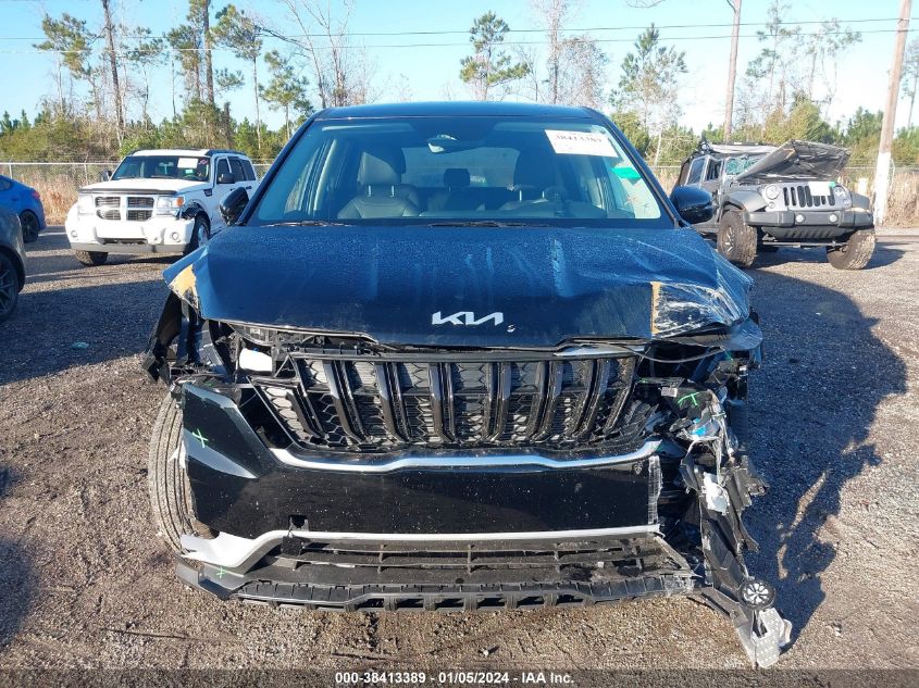 2023 Kia Carnival Mpv Lx Seat Package VIN: KNDNB4H32P6260722 Lot: 38413389