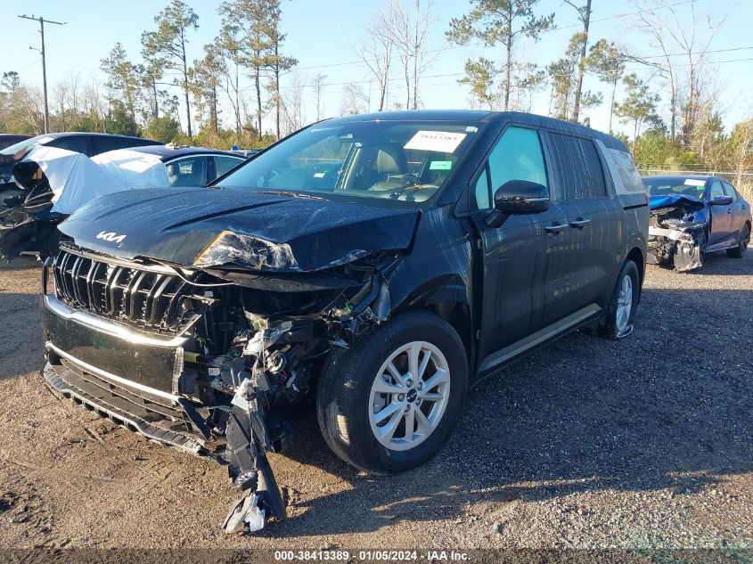 2023 Kia Carnival Mpv Lx Seat Package VIN: KNDNB4H32P6260722 Lot: 38413389