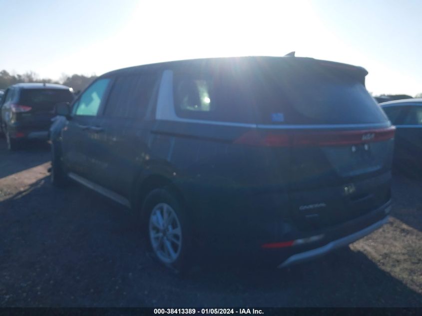 2023 Kia Carnival Mpv Lx Seat Package VIN: KNDNB4H32P6260722 Lot: 38413389