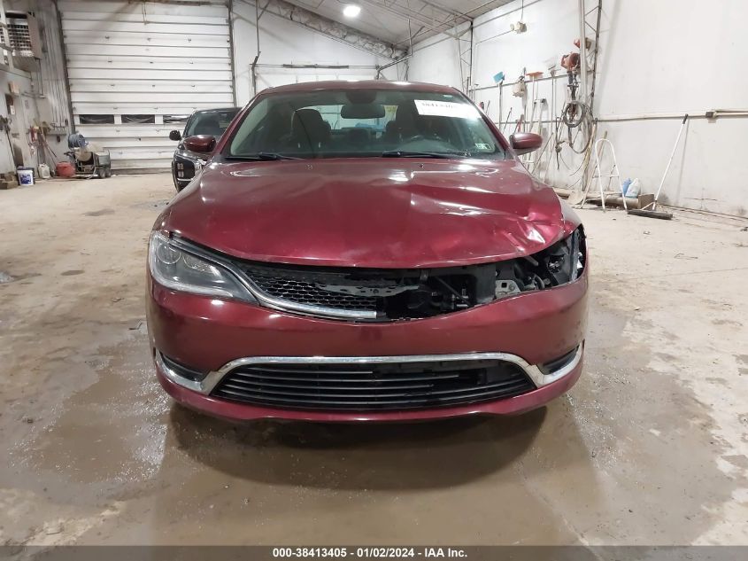 2015 Chrysler 200 Limited VIN: 1C3CCCAB4FN536388 Lot: 38413405