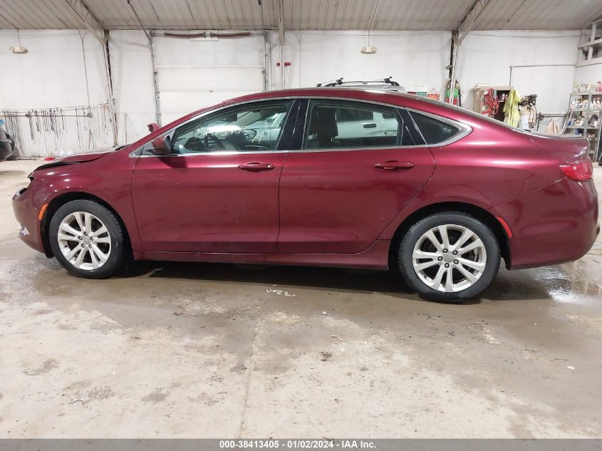 2015 Chrysler 200 Limited VIN: 1C3CCCAB4FN536388 Lot: 38413405