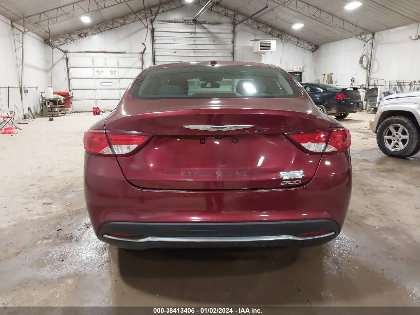 2015 Chrysler 200 Limited VIN: 1C3CCCAB4FN536388 Lot: 38413405