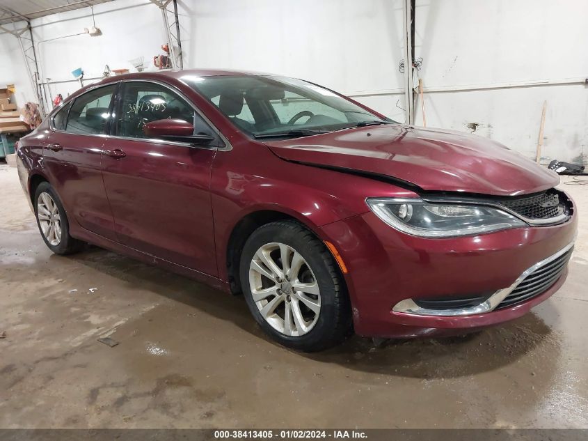 2015 Chrysler 200 Limited VIN: 1C3CCCAB4FN536388 Lot: 38413405