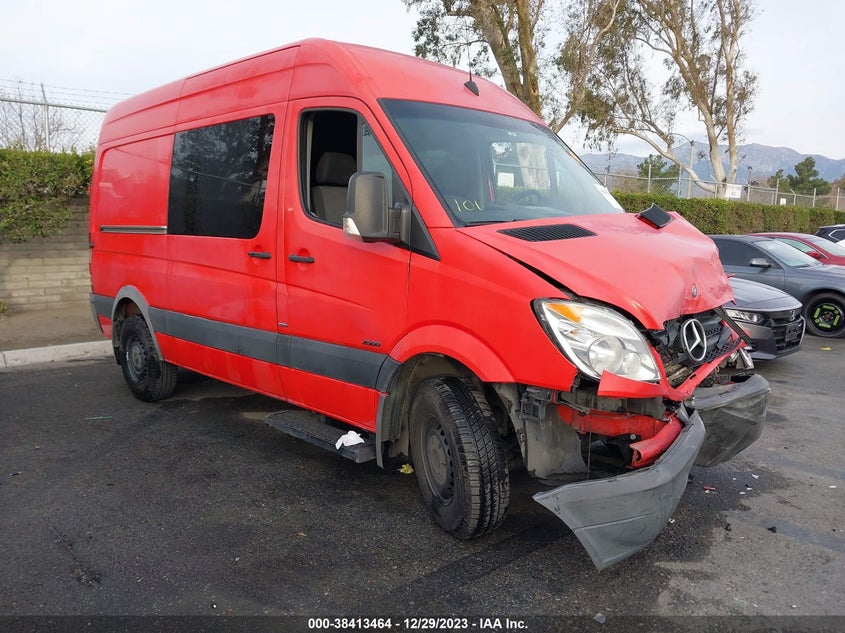2013 Mercedes-Benz Sprinter 2500 Normal Roof VIN: WD4PE7CC8D5763025 Lot: 38413464