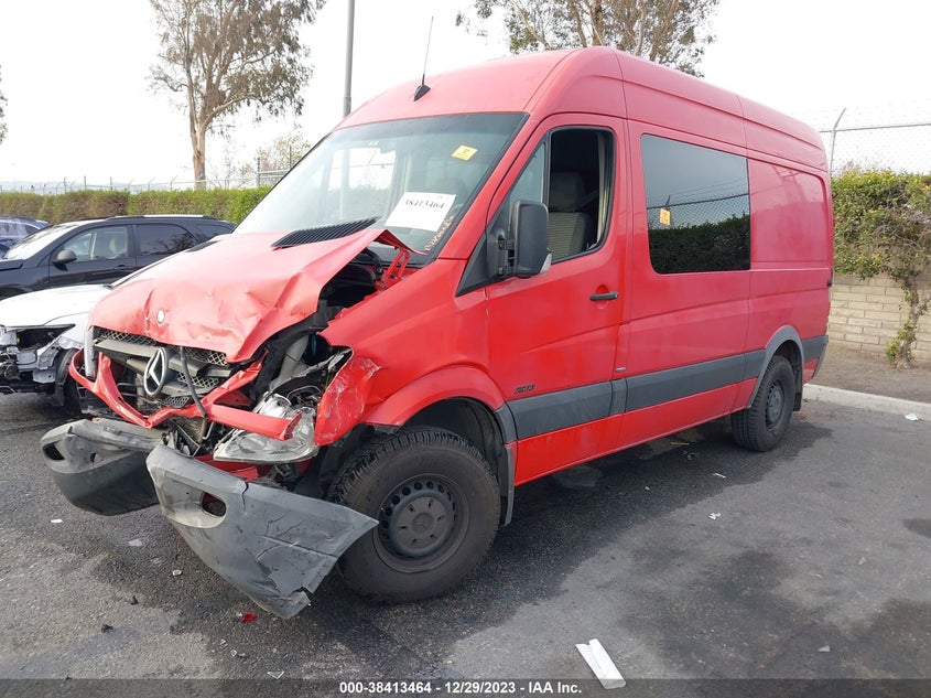 2013 Mercedes-Benz Sprinter 2500 Normal Roof VIN: WD4PE7CC8D5763025 Lot: 38413464