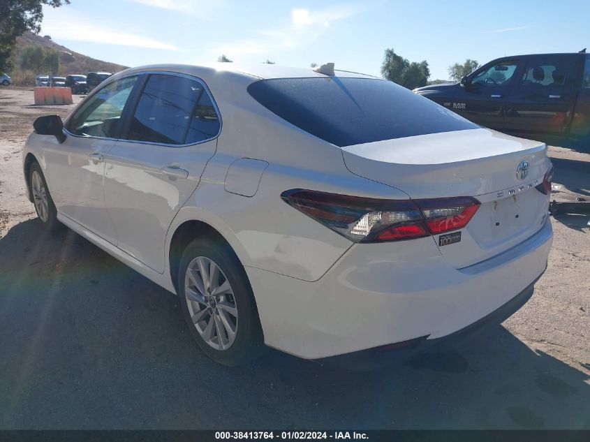 2021 Toyota Camry Le Awd VIN: 4T1R11BKXMU038306 Lot: 38413764