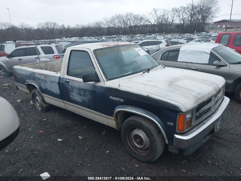 1987 Dodge Dakota VIN: 1B7GN14M9HS381981 Lot: 38413817