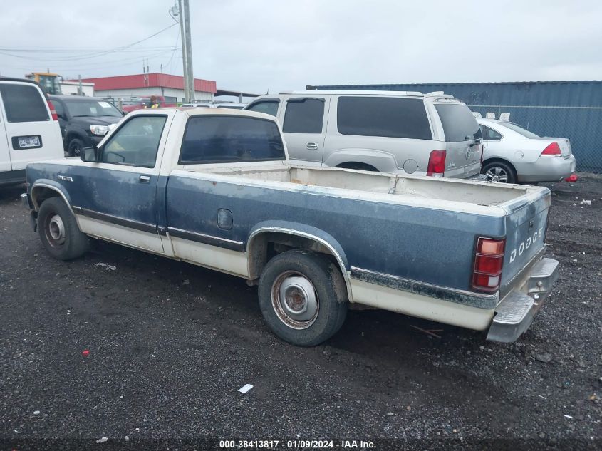 1987 Dodge Dakota VIN: 1B7GN14M9HS381981 Lot: 38413817