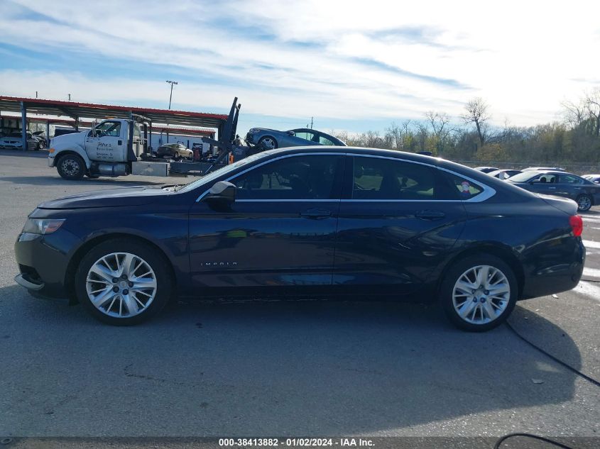 2017 Chevrolet Impala Ls VIN: 1G11Z5SA0HU205814 Lot: 38413882