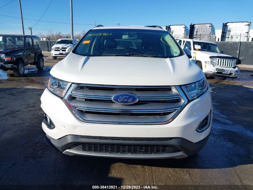 2015 Ford Edge Sel VIN: 2FMTK4J8XFBB80951 Lot: 38413921