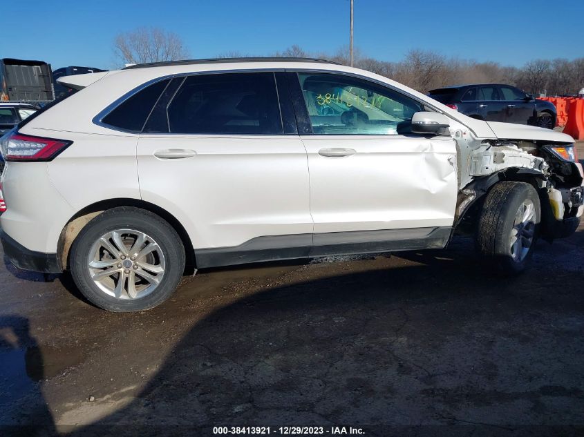 2015 Ford Edge Sel VIN: 2FMTK4J8XFBB80951 Lot: 38413921