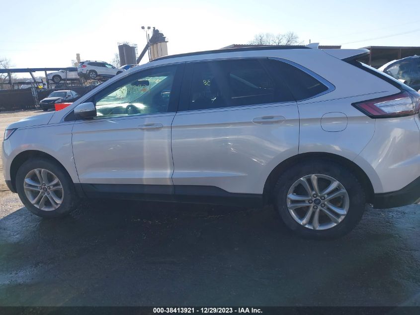 2015 Ford Edge Sel VIN: 2FMTK4J8XFBB80951 Lot: 38413921