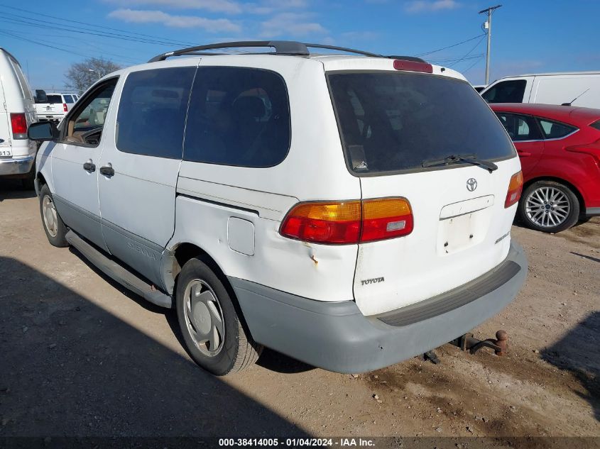 4T3ZF13CXYU232873 2000 Toyota Sienna Le