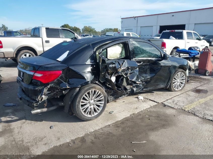 2013 Chrysler 200 Limited VIN: 1C3CCBCG2DN578168 Lot: 38414057