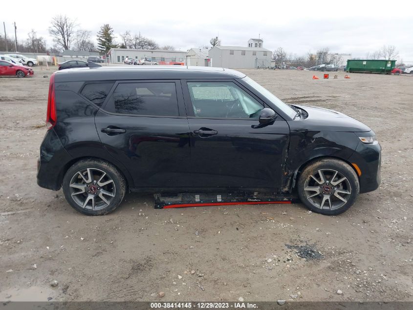 2021 Kia Soul Gt-Line VIN: KNDJ63AU6M7126947 Lot: 38414145