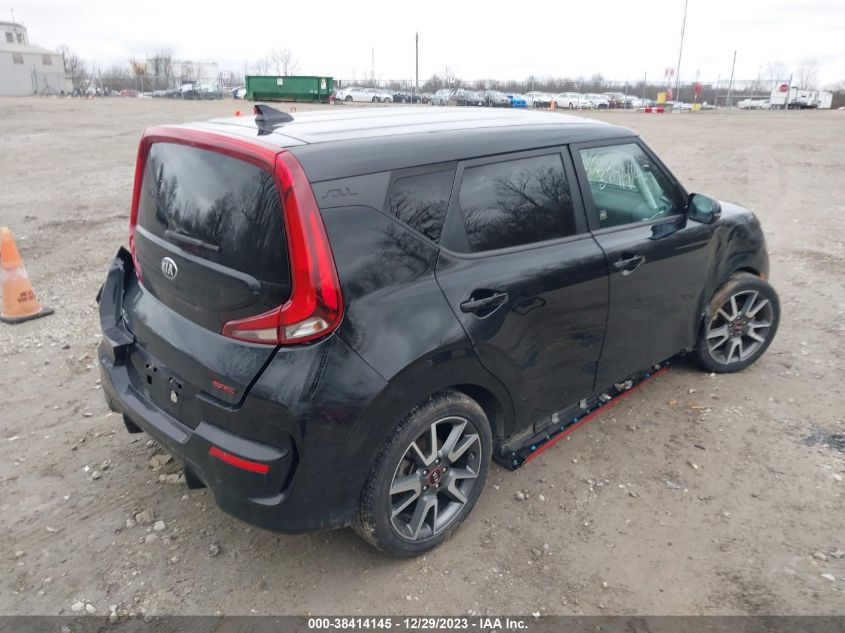 2021 Kia Soul Gt-Line VIN: KNDJ63AU6M7126947 Lot: 38414145