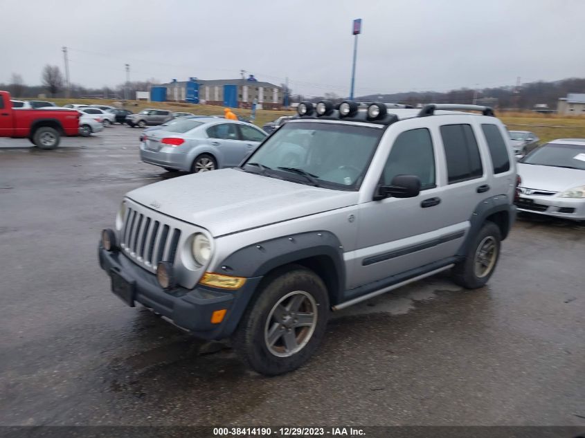 2005 Jeep Liberty Renegade VIN: 1J4GL38K45W704620 Lot: 38414190