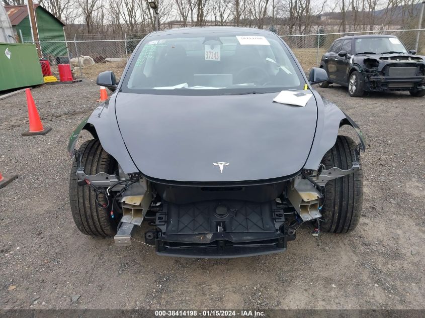 2023 Tesla Model 3 Performance Dual Motor All-Wheel Drive VIN: 5YJ3E1EC4PF662151 Lot: 38414198