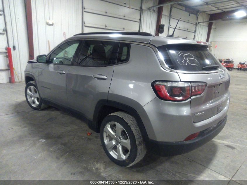 2018 Jeep Compass Latitude Fwd VIN: 3C4NJCBB4JT503229 Lot: 38414330