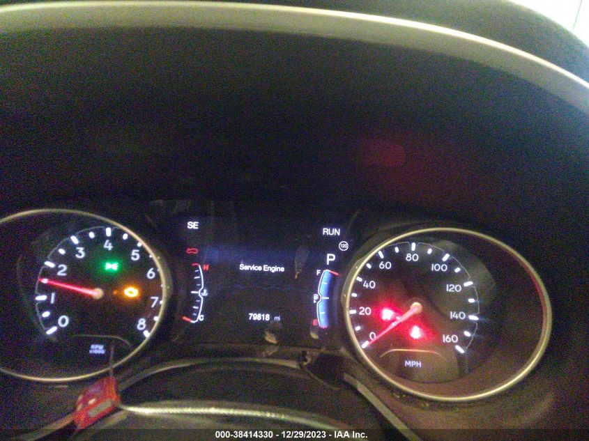 2018 Jeep Compass Latitude Fwd VIN: 3C4NJCBB4JT503229 Lot: 38414330