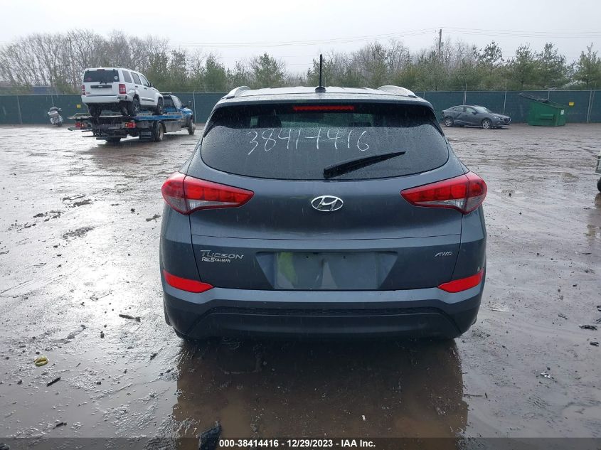 2017 Hyundai Tucson Se VIN: KM8J3CA42HU422771 Lot: 38414416