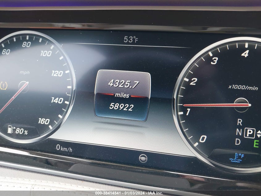 2016 MERCEDES-BENZ S 550 WDDUG8CB5GA211519