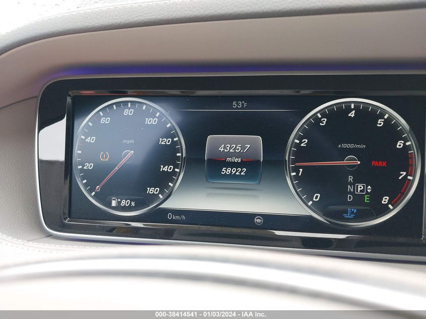 2016 MERCEDES-BENZ S 550 WDDUG8CB5GA211519