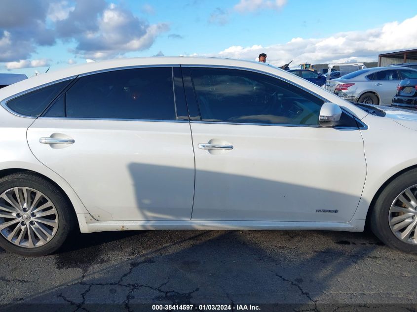 4T1BD1EB0DU002130 2013 Toyota Avalon Hybrid Limited