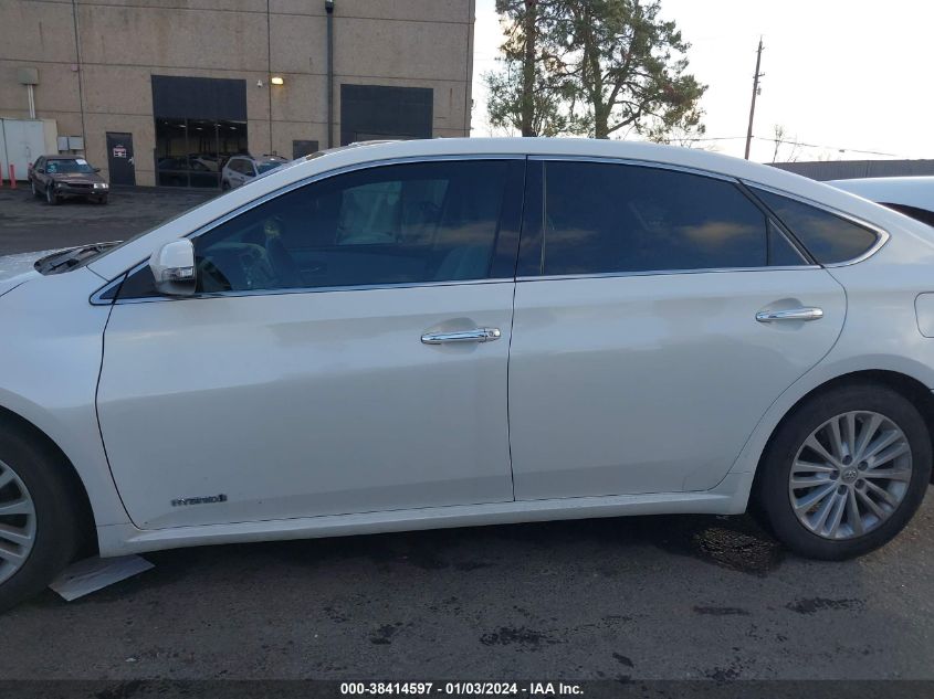 4T1BD1EB0DU002130 2013 Toyota Avalon Hybrid Limited