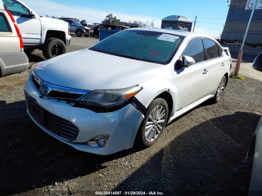 4T1BD1EB0DU002130 2013 Toyota Avalon Hybrid Limited