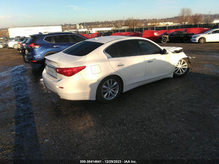 2015 Infiniti Q50 VIN: JN1BV7ARXFM417792 Lot: 38414641