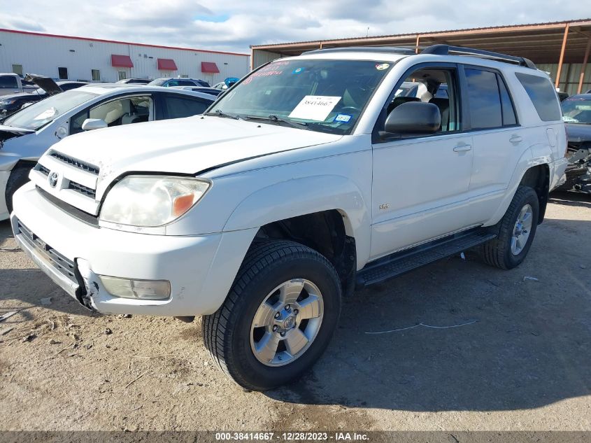 2004 Toyota 4Runner Sr5 V6 VIN: JTEZU14R540027349 Lot: 38414667