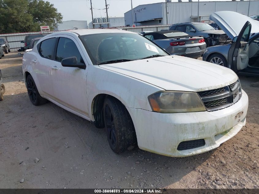 2014 Dodge Avenger Se VIN: 1C3CDZAB6EN174580 Lot: 38414771