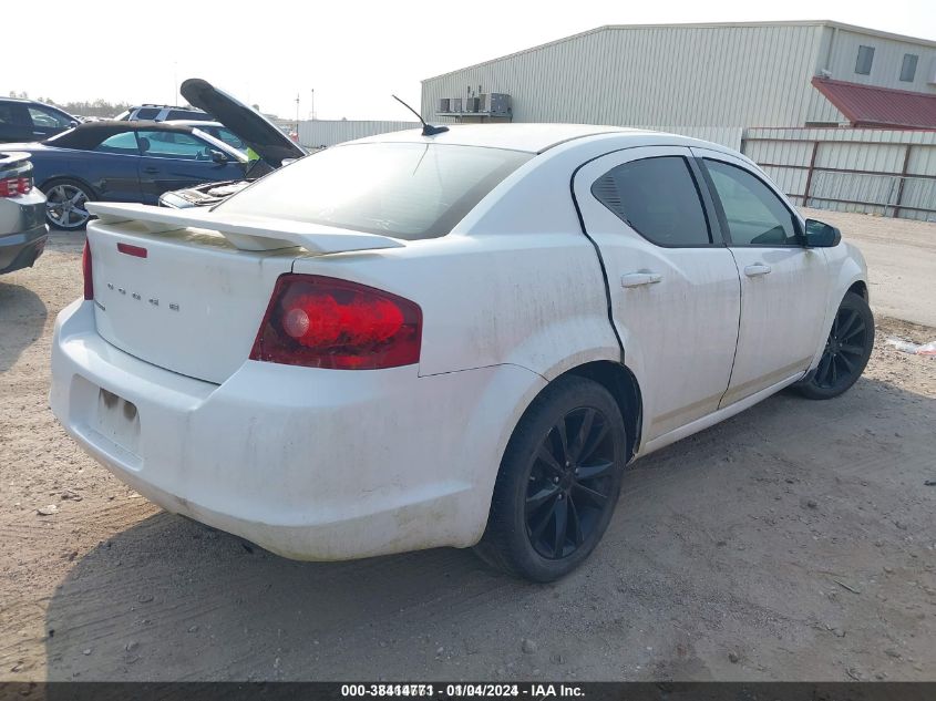 1C3CDZAB6EN174580 2014 Dodge Avenger Se