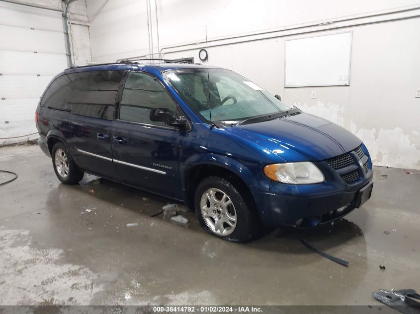 2001 Dodge Caravan Es VIN: 2B4GT54L21R197782 Lot: 38414792