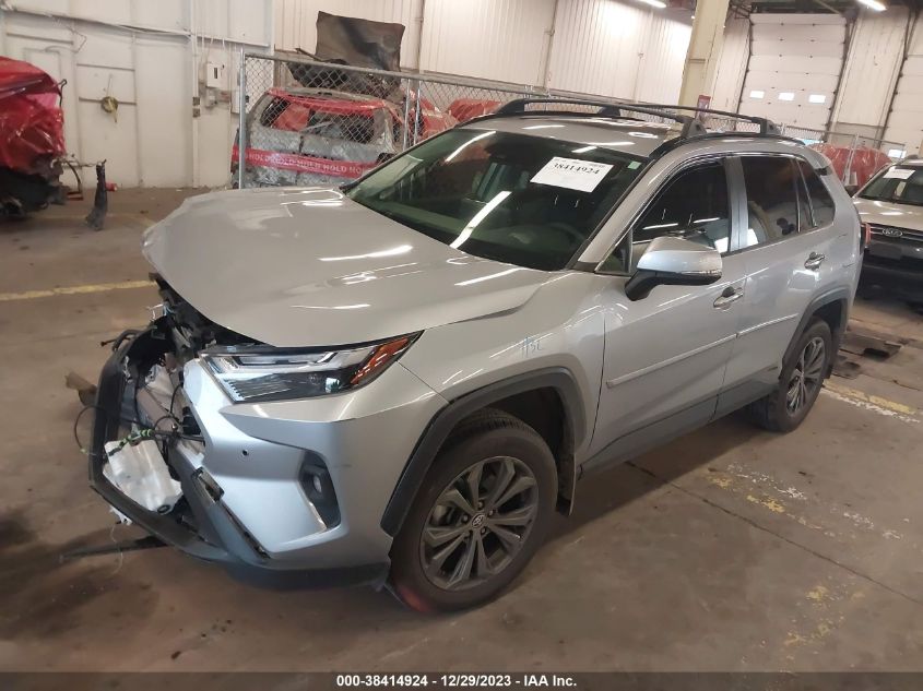 2023 Toyota Rav4 Limited Hybrid VIN: JTMD6RFV0PD110556 Lot: 38414924