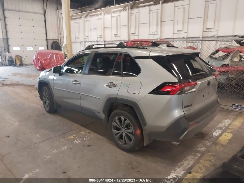 2023 Toyota Rav4 Limited Hybrid VIN: JTMD6RFV0PD110556 Lot: 38414924