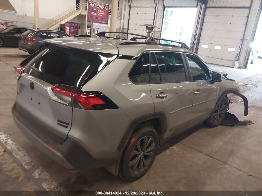 2023 Toyota Rav4 Limited Hybrid VIN: JTMD6RFV0PD110556 Lot: 38414924