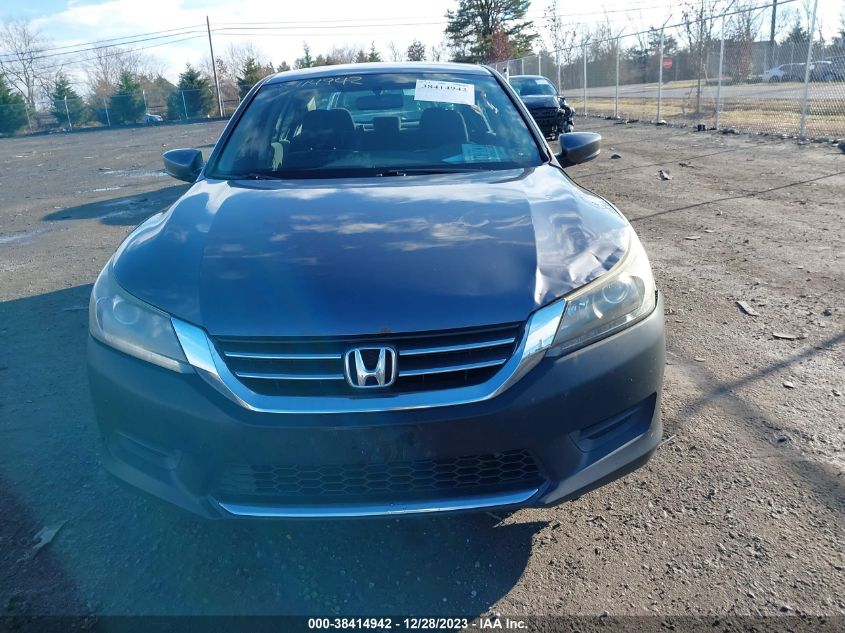 2013 Honda Accord Lx VIN: 1HGCR2F38DA284916 Lot: 38414942