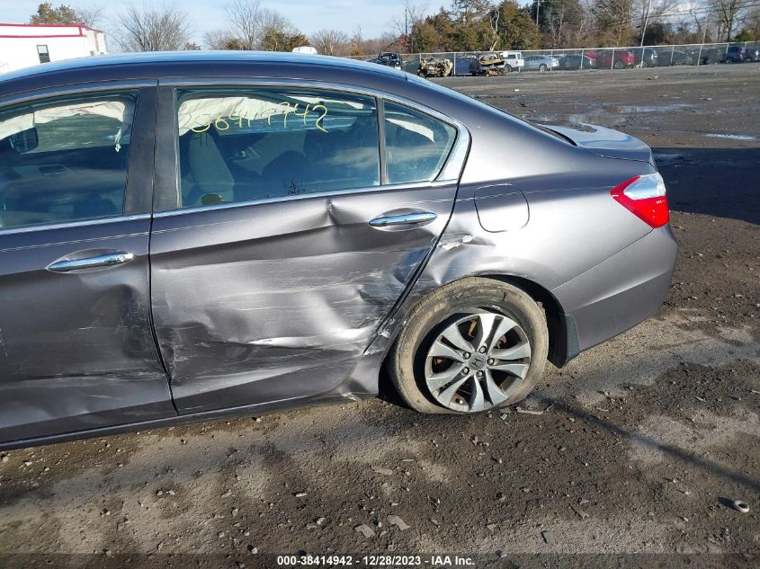 2013 Honda Accord Lx VIN: 1HGCR2F38DA284916 Lot: 38414942