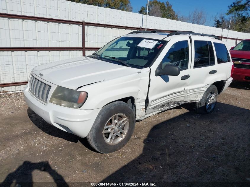 2004 Jeep Grand Cherokee Laredo VIN: 1J4GW48N74C104097 Lot: 38414946