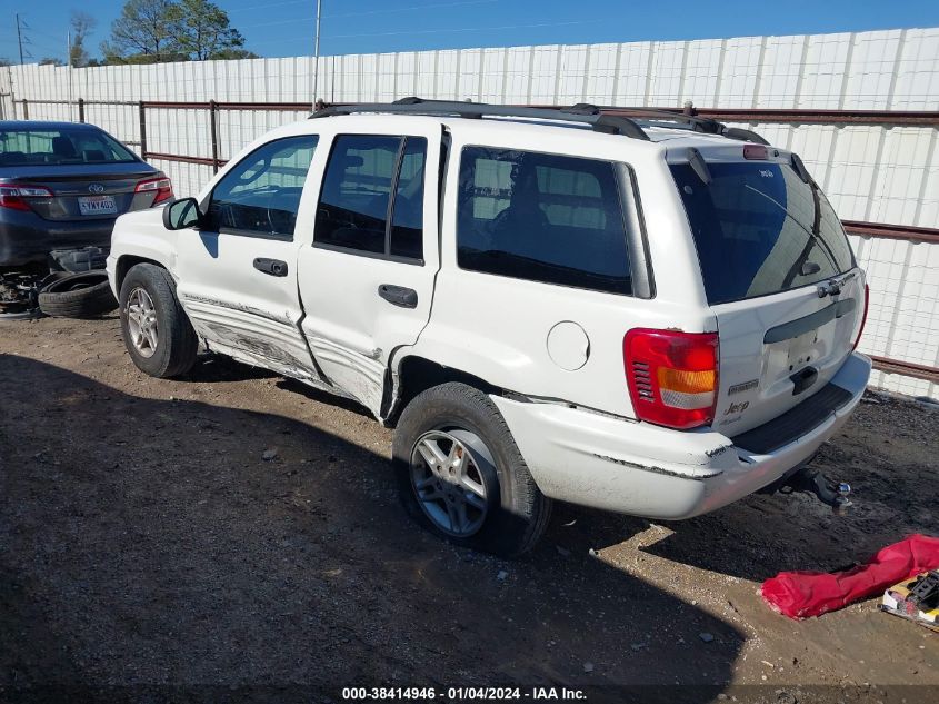 2004 Jeep Grand Cherokee Laredo VIN: 1J4GW48N74C104097 Lot: 38414946