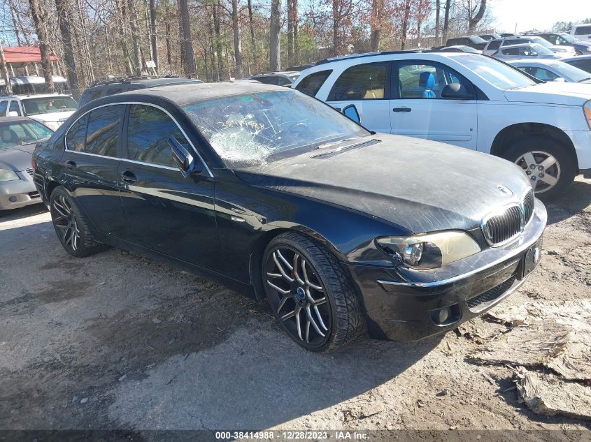 2006 BMW 750I VIN: WBAHL83536DT05930 Lot: 38414988