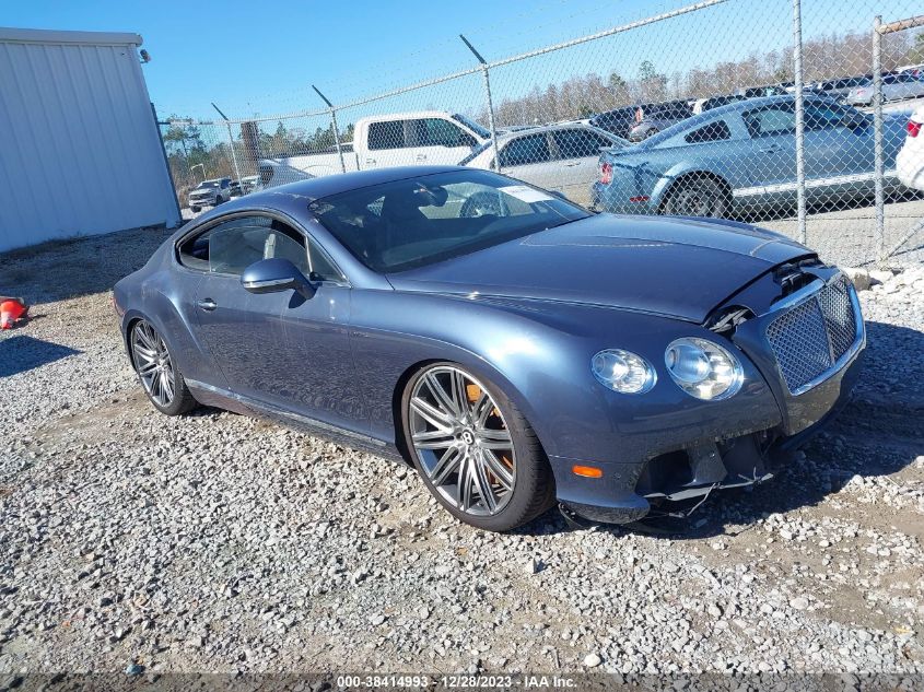 2014 Bentley Continental Gt Speed VIN: SCBFC7ZA3EC096270 Lot: 38414993