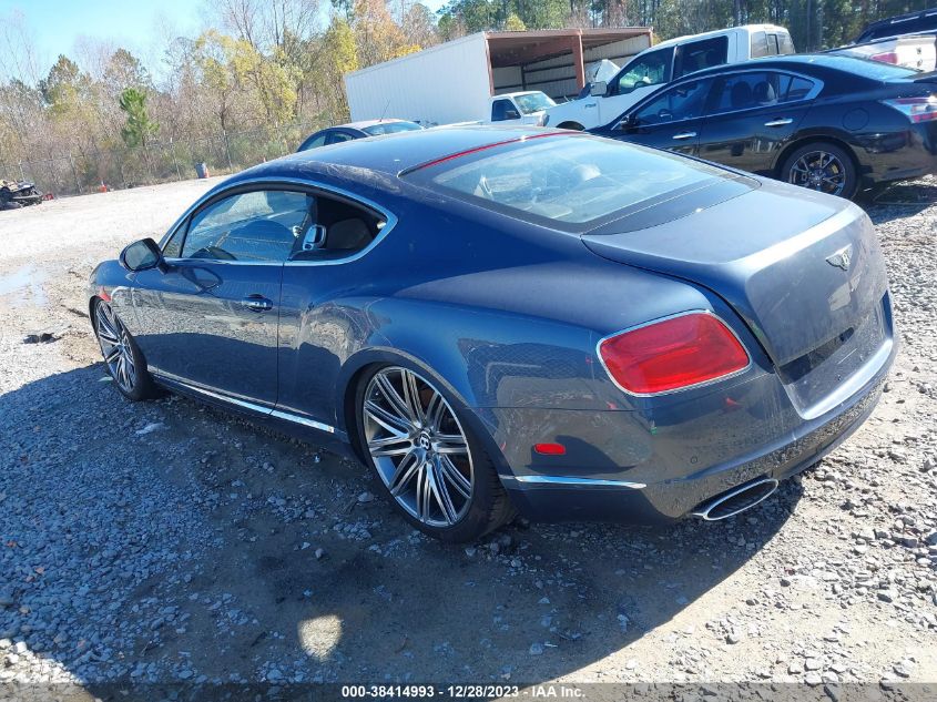 2014 Bentley Continental Gt Speed VIN: SCBFC7ZA3EC096270 Lot: 38414993